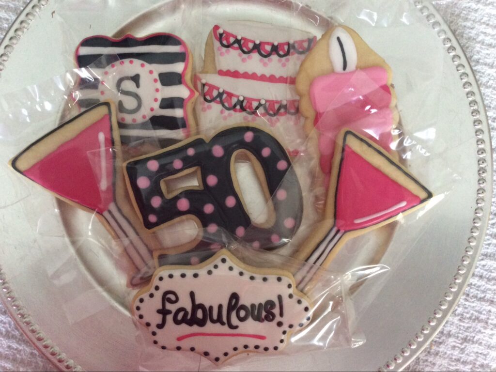 Bday fifty and fabulous theme
